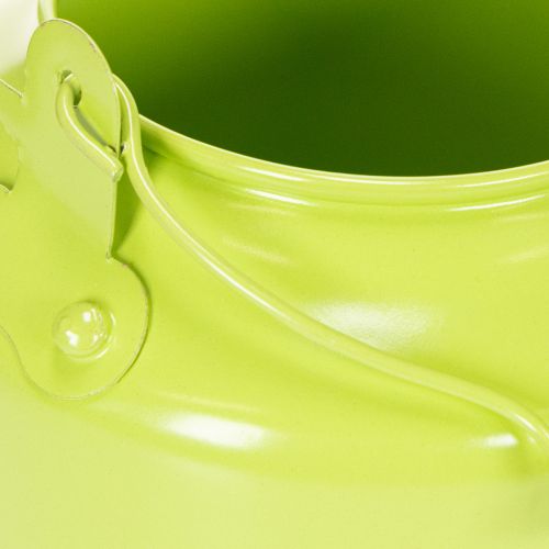 Decorative teapot as a flower vase, nostalgic retro style | Floristik24.co.uk
