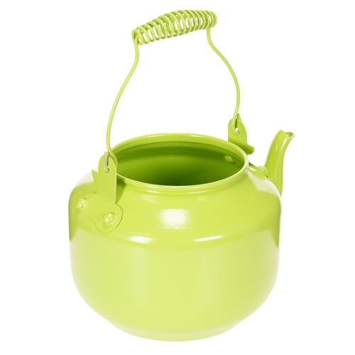 Decorative teapot as a flower vase, nostalgic retro style | Floristik24.co.uk