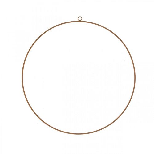 Decorative ring metal, metal ring for hanging, decorative ring patina Ø28cm 4pcs