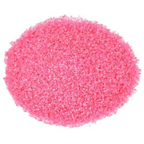 Decorative sand pink craft sand colored sand 0.5mm neon pink 1kg