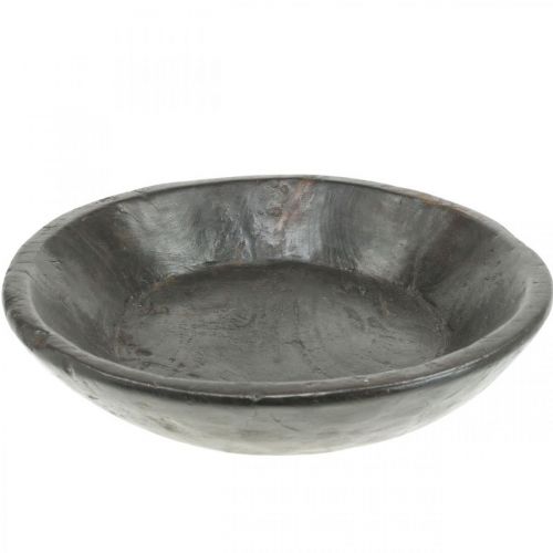 Floristik24 Decorative bowl, wooden bowl, wooden bowl brown Ø34cm