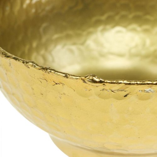 Product Decorative bowl metal Vintage bowl gold Metal bowl Ø16cm