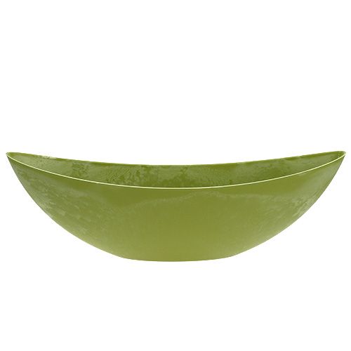 Product Decorative bowl plastic light green 39cm x 13cm H13cm 1 pc