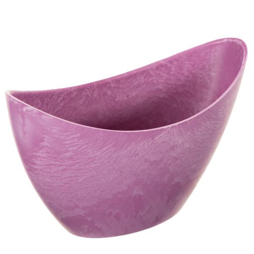 Pink Plastic Decorative Bowl 20cm x 9cm x 11.5cm