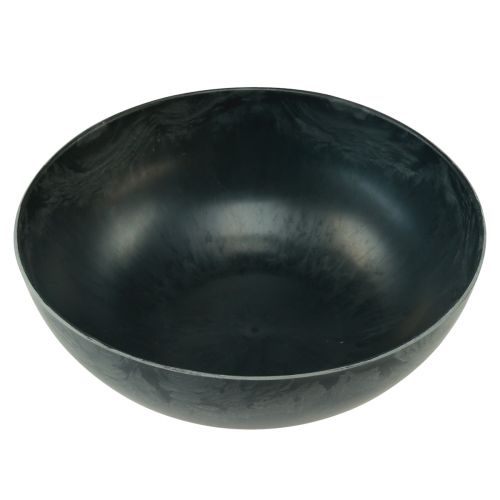 Product Decorative bowl plastic arrangement base anthracite Ø20cm