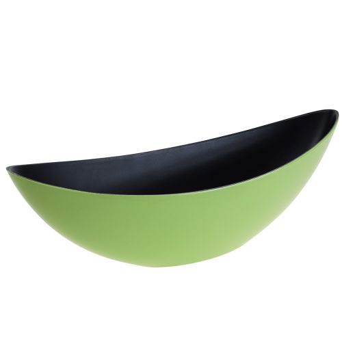 Product Decorative bowl oval plant boat green 38.5x12.5x13cm