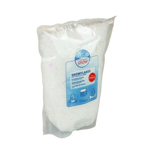 Product Fake snow artificial snowflakes snow white glitter 200g