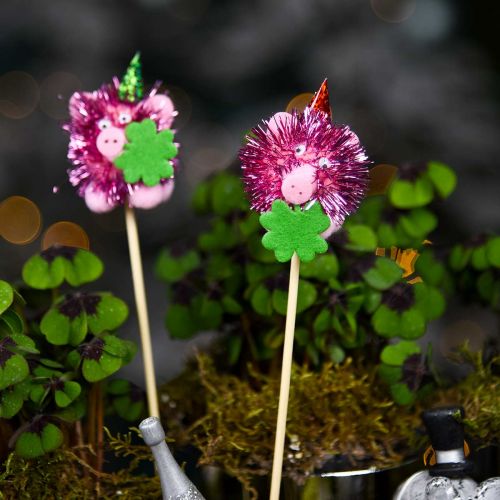 Decorative plug lucky pig 8pcs