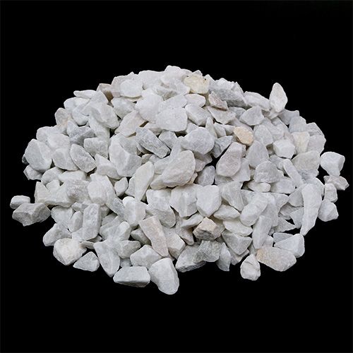 Floristik24 Decorative stones 9mm - 13mm white 2kg