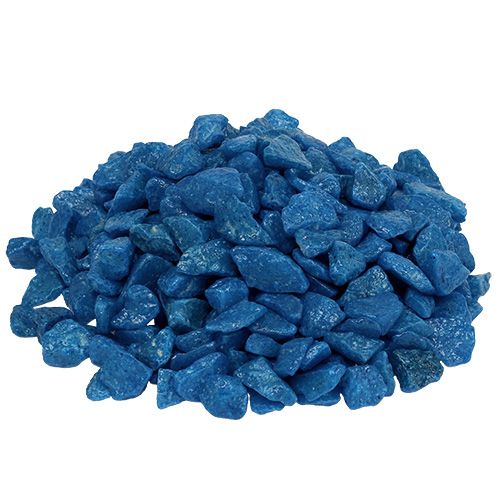 Decorative stones 9mm - 13mm dark blue 2kg