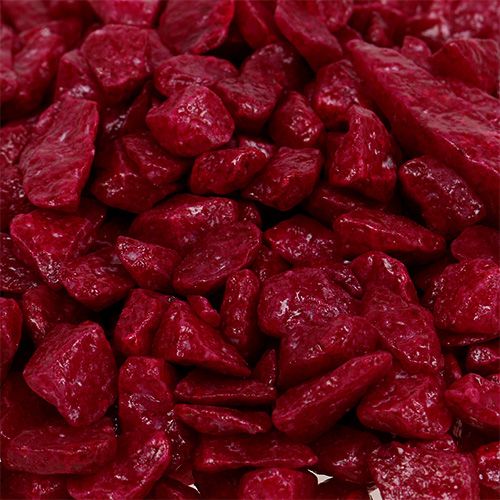 Product Decorative stones 9mm - 13mm fuchsia 2kg