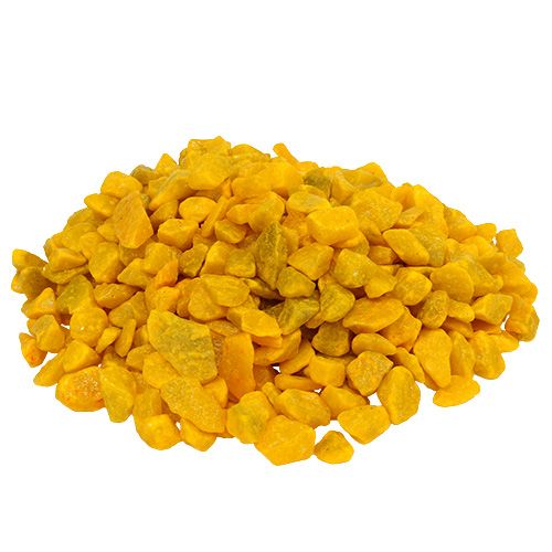 Product Decorative stones 9mm - 13mm yellow 2kg