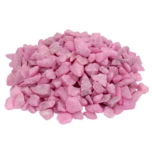 Product Decorative stones 9mm - 13mm pink 2kg