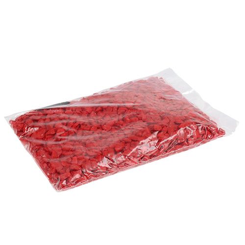 Floristik24 Decorative stones 9mm - 13mm red 2kg
