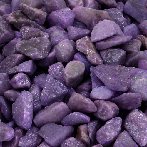 Floristik24 Decorative stones eggplant 9mm - 13mm 2kg