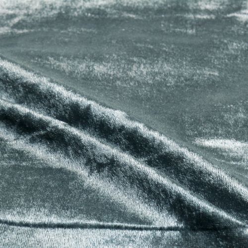 Floristik24 Decorative fabric Velvet Anthracite 140cm x 300cm