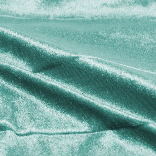 Product Decorative fabric Velvet mint green 140cm x 300cm