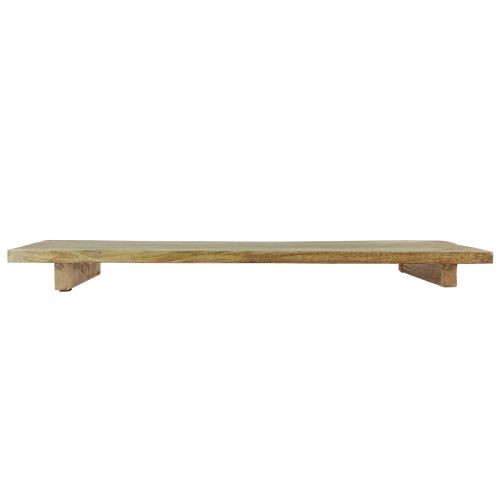 Floristik24 Decorative tray wooden board with base mango wood 80x6x27,5cm