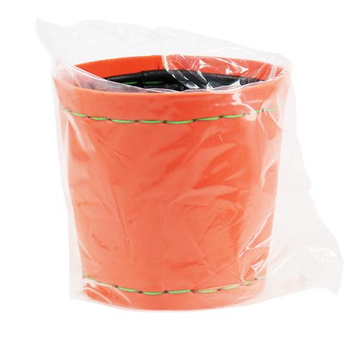 Floristik24 Plant pot orange Ø12cm H11,5cm