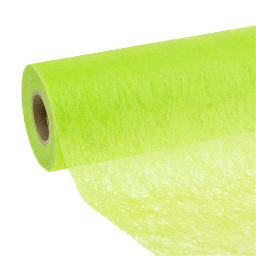 Decorative fleece light green 23cm 25m