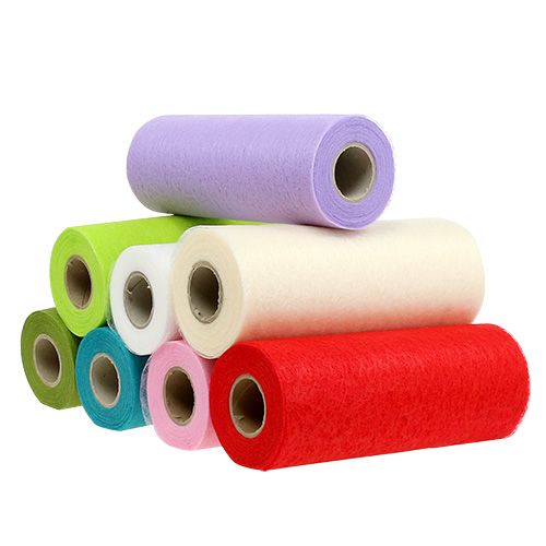 Product Deco fleece table runner 23cm colored 25m