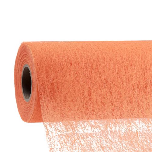 Product Decorative fleece table runner decorative fleece table runner orange 23cm 25m