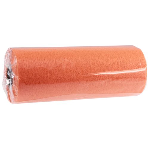 Product Decorative fleece table runner decorative fleece table runner orange 23cm 25m