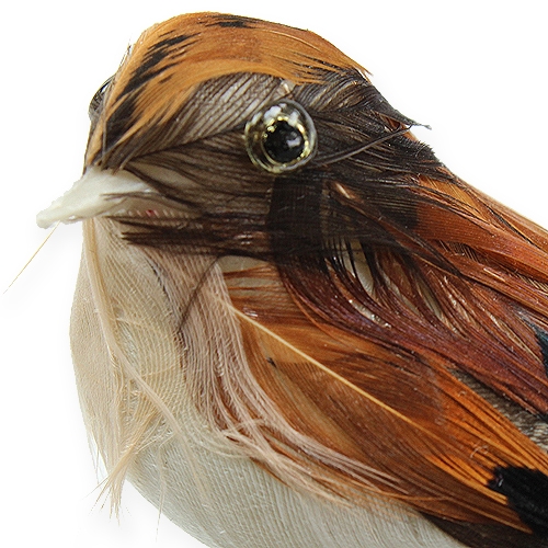 Product Decorative birds 9cm on wire 16 pcs