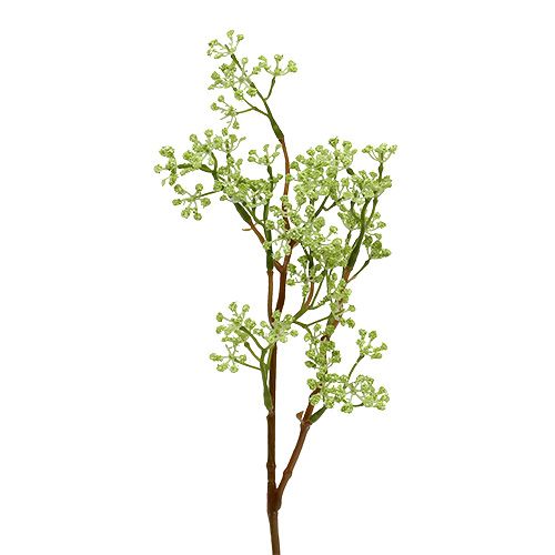 Deco branch green L43cm 4pcs