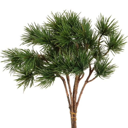 Decorative branches pine artificial pine branches green 28cm 6 pcs