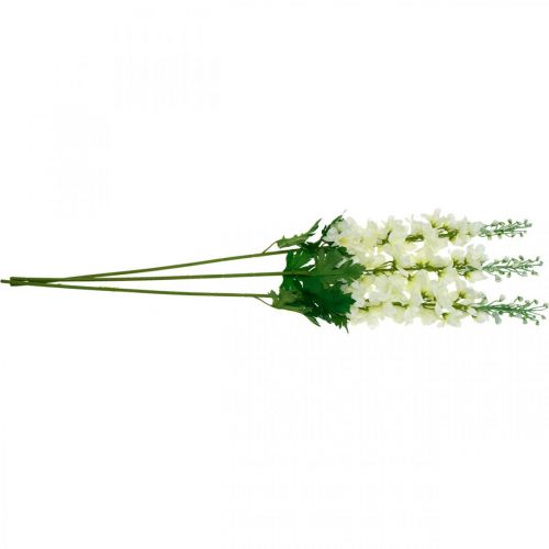 Product Delphinium White Artificial Delphinium Silk Flowers Artificial Flowers 3pcs