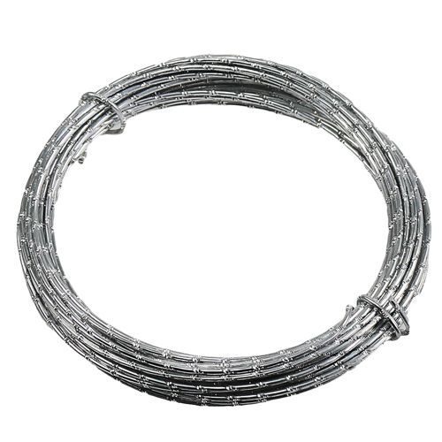 Diamond aluminum wire silver 2mm 10m