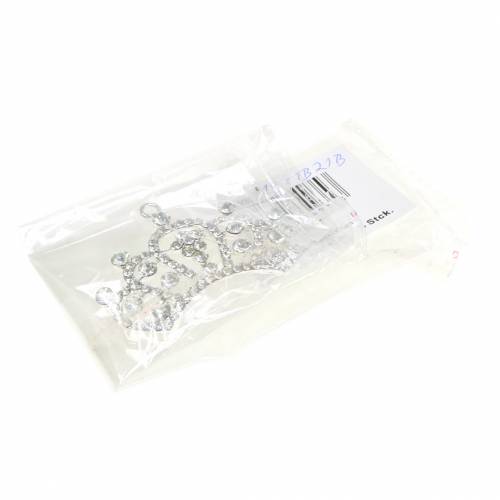 Product Christmas Tree Decoration Diamond Crown 6cm