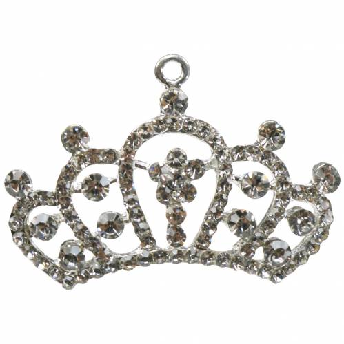 Product Christmas Tree Decoration Diamond Crown 6cm