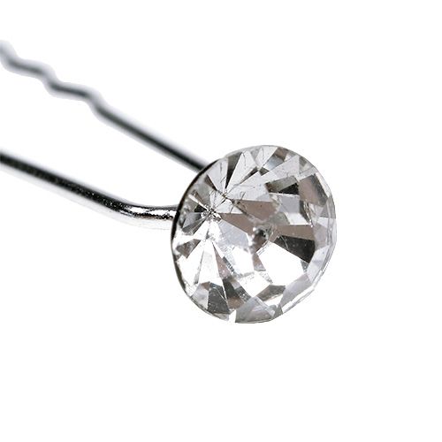 Product Diamond needle wedding silver Ø8mm L7cm 20pcs
