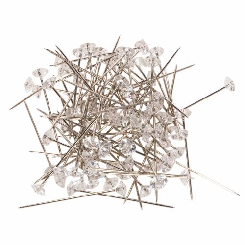 Diamond needles Ø6mm trans clear 85 pieces buy online | Floristik24.co.uk