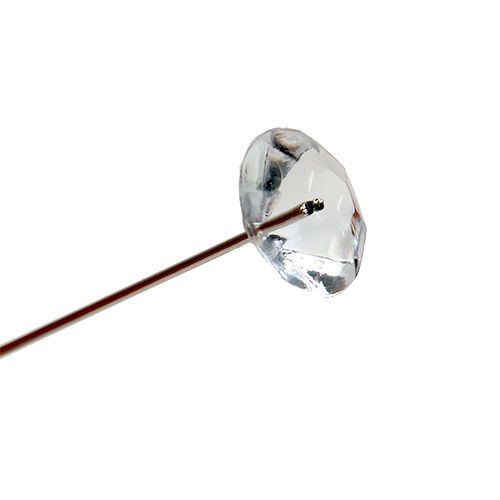 Product Diamond needles Ø6mm trans clear 85pcs