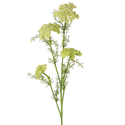 Product Dill artificial plant with long stem meadow flower green white 87cm