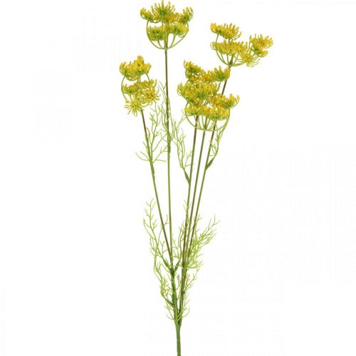 Floristik24 Yellow Dill Artificial Herb Plant Dill for Decorate L80cm