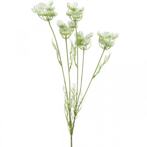 Floristik24 Dill flowering, artificial plant, artificial herbs green, white L80cm