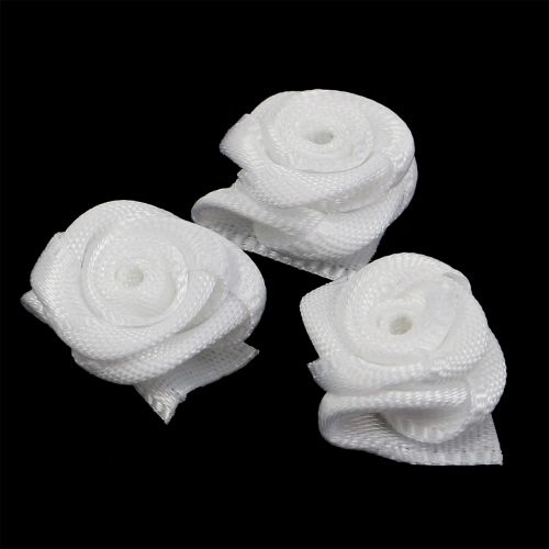 Floristik24 Diorrose for gluing and sprinkling white Ø1.5cm 24 pcs