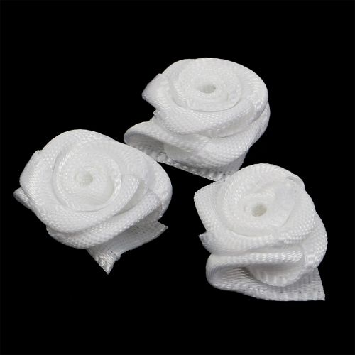 Floristik24 Diorrose for gluing and spreading white Ø1,5cm 24pcs