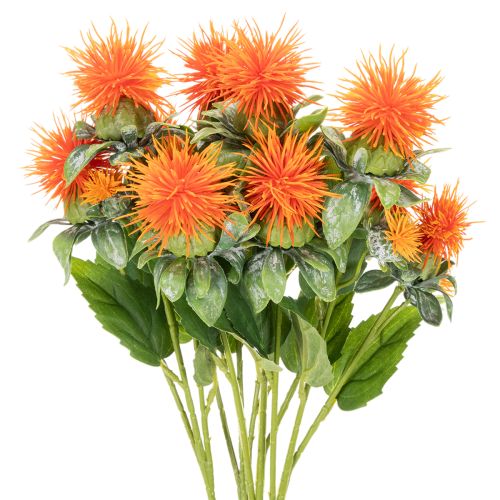 Artificial Safflower Stems Orange for Vase Decoration and Home Styling 55cm Set of 4

```html
<h2>Artificial Orange Safflower Stems for Stylish Home Decoration</h2>

<p>
Add a vibrant touch to your home with this set of artificial orange safflower stems. 
