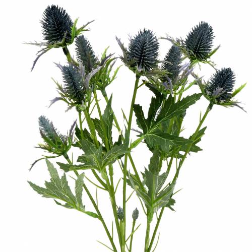 Floristik24 Thistle artificial flower blue 70cm