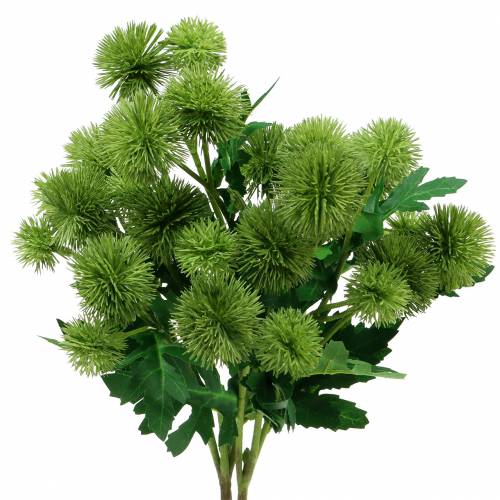 Floristik24 Thistle silk flower green 56cm 3pcs