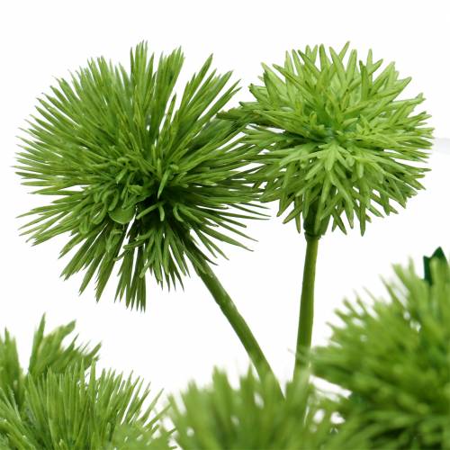 Product Thistle silk flower green 56cm 3pcs