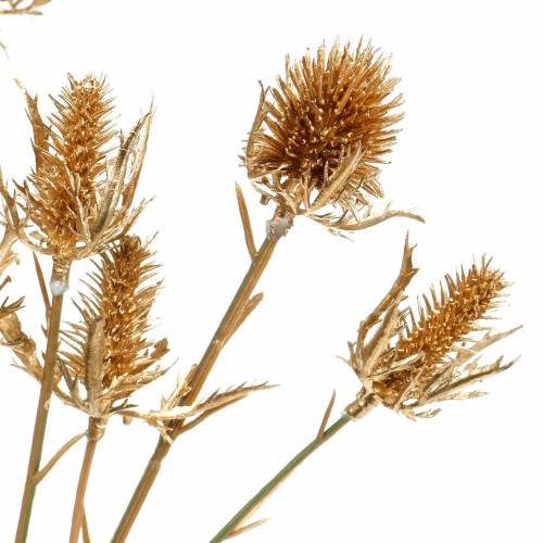 Product Artificial thistle branch Golden L71.5cm