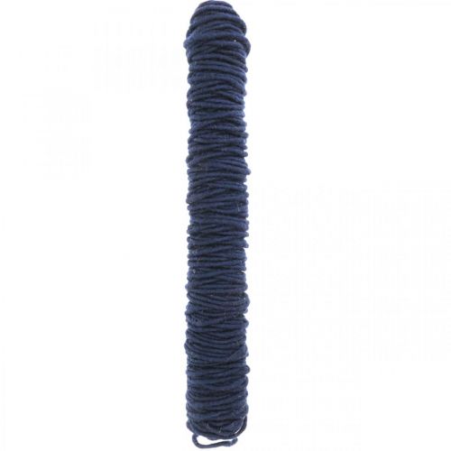 Product Wick thread felt cord, felt cord, wool cord blue 55m