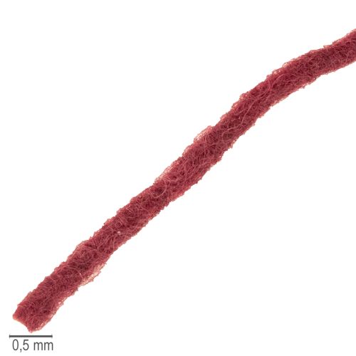Product Wool cord Bordeaux 55m string Floristry Crafting DIY