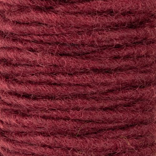 Product Wool cord Bordeaux 55m string Floristry Crafting DIY